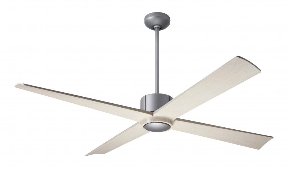 Nouveau DC Fan; Graphite Finish w/ Matte Black; 56" Whitewash Blades; No Light; Remote Control