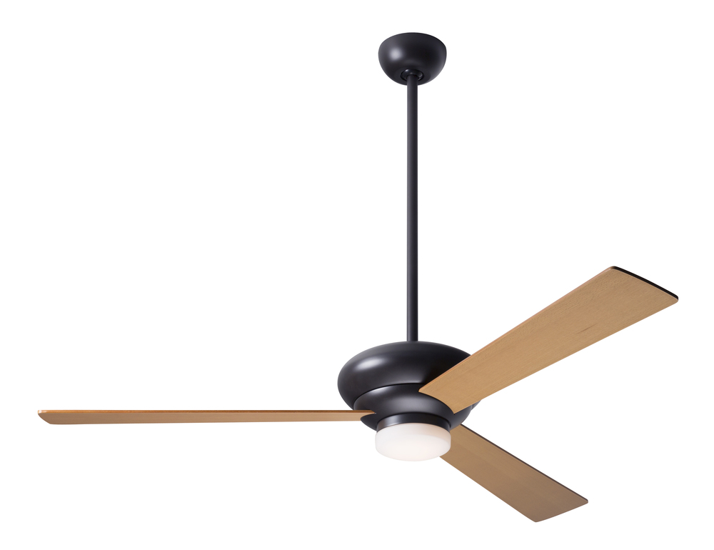 Altus Fan; Dark Bronze Finish; 52" Maple Blades; 17W LED; Wall Control with Remote Handset (2-wi