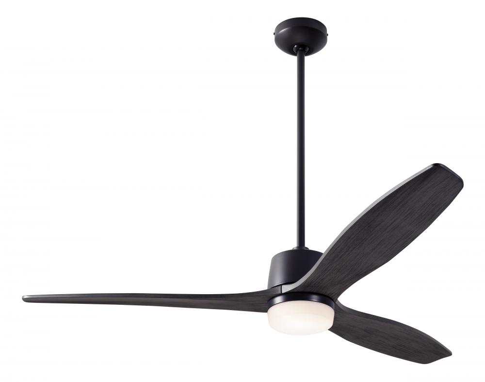 Arbor DC Fan; Dark Bronze Finish; 54" Ebony Blades; 17W LED; Remote Control