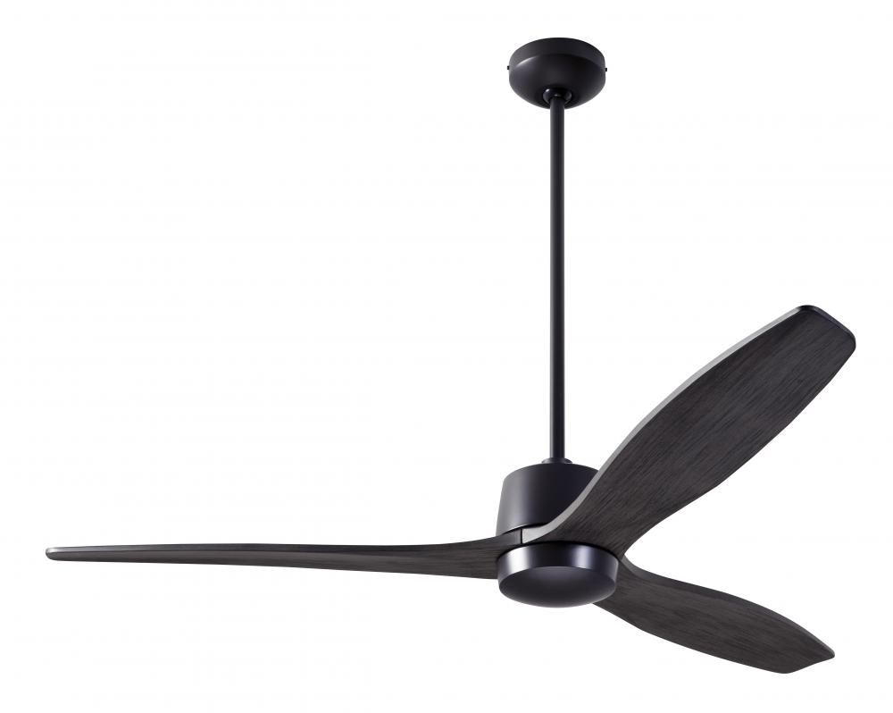 Arbor DC Fan; Dark Bronze Finish; 54" Ebony Blades; No Light; Remote Control