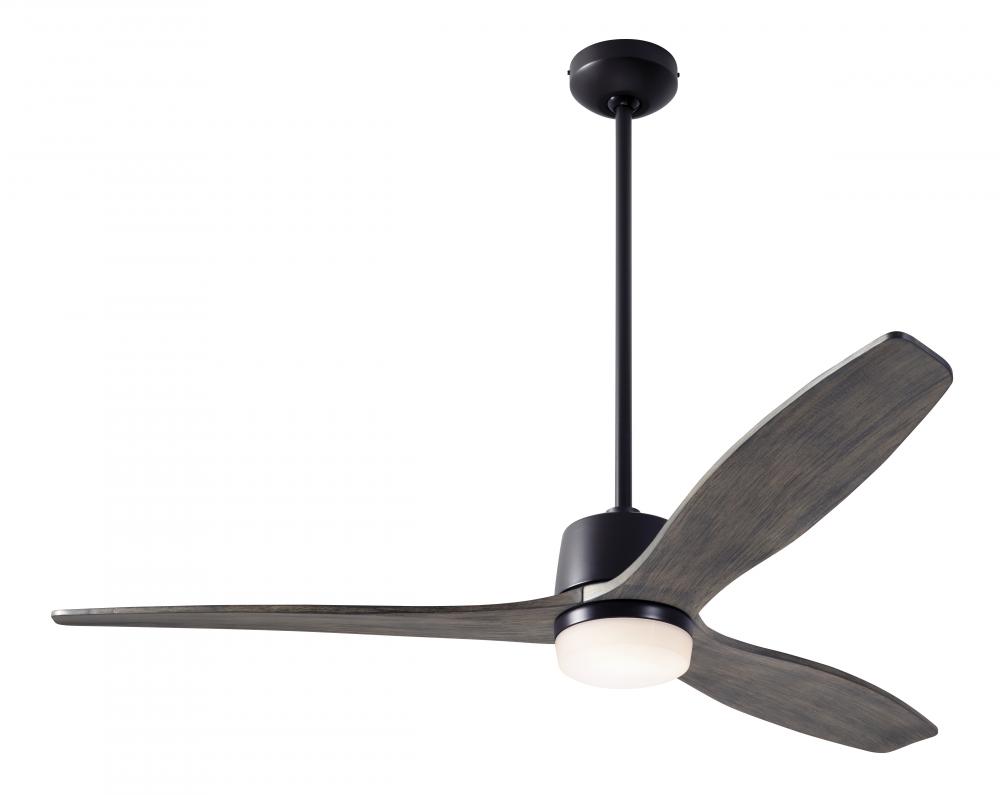 Arbor DC Fan; Dark Bronze Finish; 54" Graywash Blades; 17W LED; Wall/Remote Combo Control