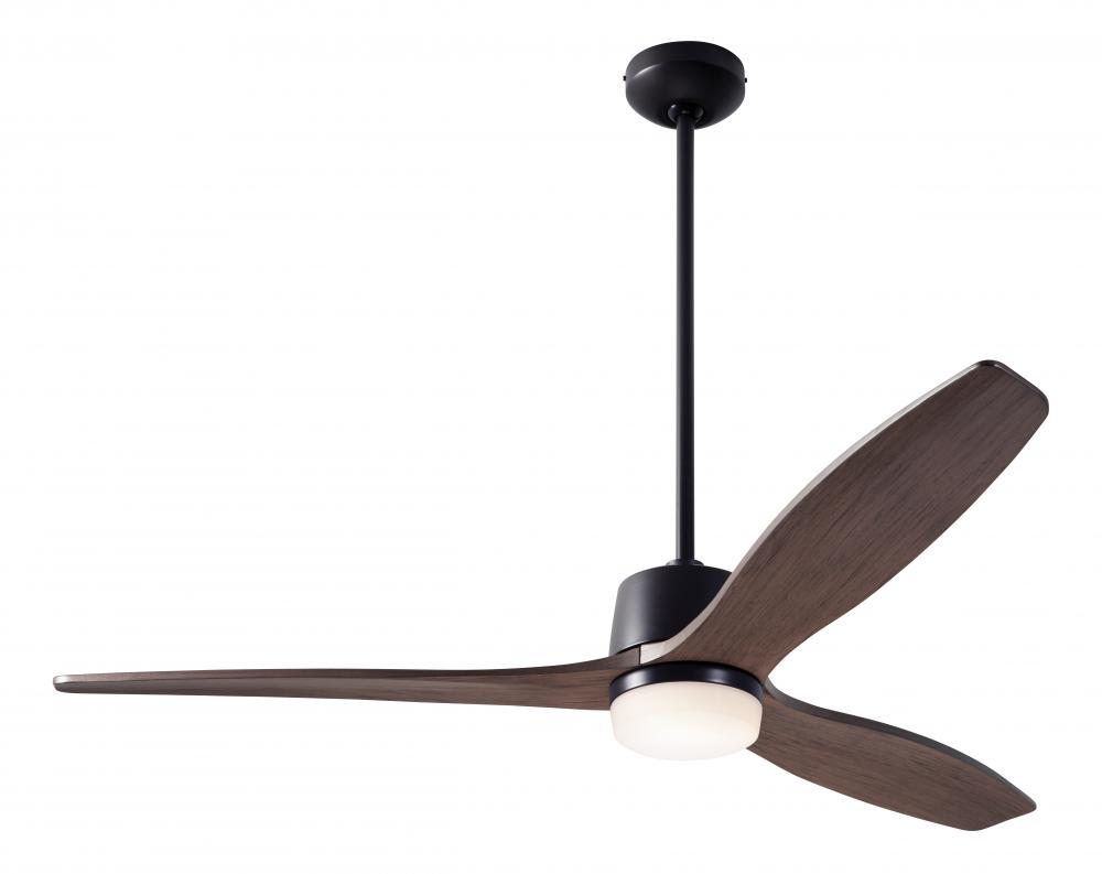 Arbor DC Fan; Dark Bronze Finish; 54" Mahogany Blades; 17W LED; Wall/Remote Combo Control