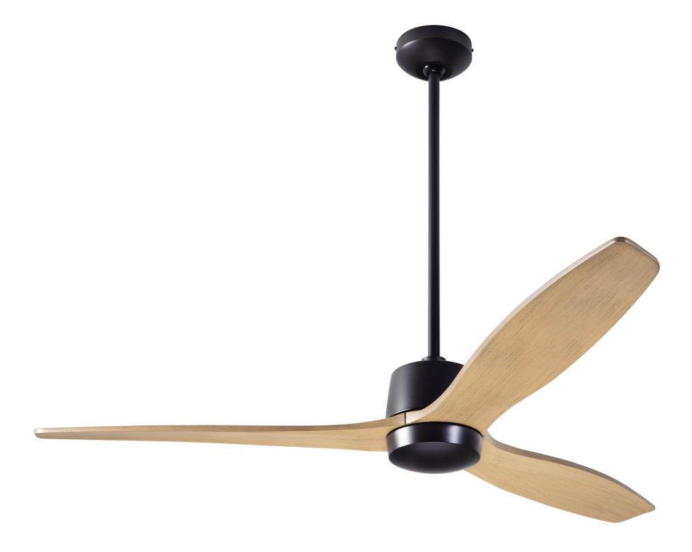 Arbor DC Fan; Dark Bronze Finish; 54" Maple Blades; No Light; Remote Control