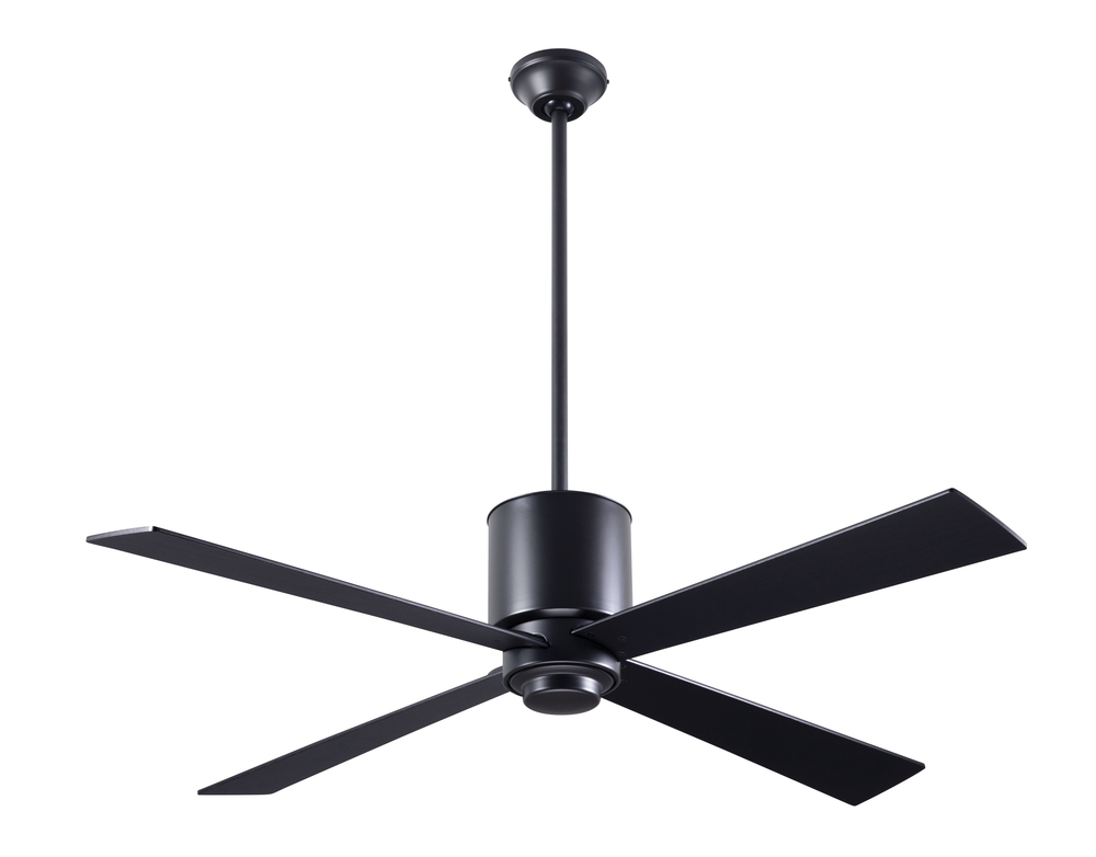 Lapa Fan; Dark Bronze Finish; 50" White Blades; No Light; Wall Control with Remote Handset (2-wi