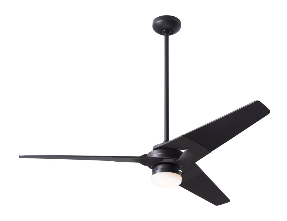 Torsion Fan; Dark Bronze Finish; 52" Whitewash Blades; 17W LED; Handheld Remote Control (2-wire)