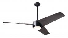 Modern Fan Co. AMB-MB-56-EB-870-RC - Ambit DC Fan- Matte Black Finish; 56" Ebony Blades; 17W LED (Matte Black Trim); Remote Control