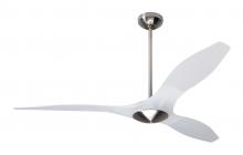 Modern Fan Co. BRI-BNTL-56-NL-CC - IC/Brisa DC Fan- Bright Nickel/Translucent Finish; 56" Translucent Blades; No Light