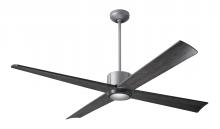 Modern Fan Co. NOU-GTMB-56-EB-NL-CC - Nouveau DC Fan; Graphite Finish w/ Matte Black; 56" Ebony Blades; No Light