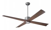 Modern Fan Co. NOU-GTMB-56-MG-NL-CC - Nouveau DC Fan; Graphite Finish w/ Matte Black; 56" Mahogany Blades; No Light