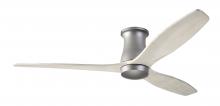 Modern Fan Co. ARB-FM-GT-54-WW-NL-RC - Arbor Flush DC Fan; Graphite Finish; 54" Whitewash Blades; No Light; Remote Control