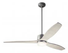 Modern Fan Co. ARB-GT-54-WW-870-CC - Arbor DC Fan; Graphite Finish; 54" Whitewash Blades; 17W LED; Wall/Remote Combo Control