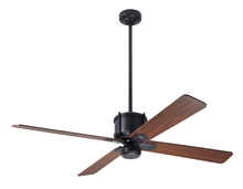 Modern Fan Co. IND-DB-50-MG-NL-CC - Industry DC Fan; Dark Bronze Finish; 50" Mahogany Blades; No Light; Wall/Remote Combo Control