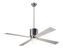 Modern Fan Co. LAP-BN-50-NK-552-005 - Lapa Fan; Bright Nickel Finish; 50" Nickel Blades; 17W LED; Wall Control with Remote Handset (2-