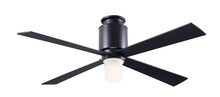 Modern Fan Co. LAP-FM-DB-50-BK-552-003 - Lapa Flush Fan; Dark Bronze Finish; 50" Black Blades; 17W LED; Handheld Remote Control (2-wire)