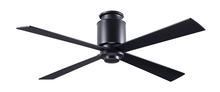 Modern Fan Co. LAP-FM-DB-50-SV-NL-001 - Lapa Flush Fan; Dark Bronze Finish; 50" Silver Blades; No Light; Fan Speed Control