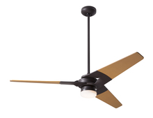 Modern Fan Co. TOR-DB-52-MP-271-003 - Torsion Fan; Dark Bronze Finish; 52" Maple Blades; 17W LED; Handheld Remote Control (2-wire)