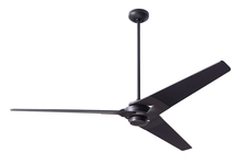 Modern Fan Co. TOR-DB-62-WW-NL-005 - Torsion Fan; Dark Bronze Finish; 62" Whitewash Blades; No Light; Wall Control with Remote Handse