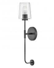 Lark Canada 83450BK - Large Single Light Tall Sconce