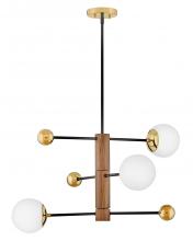 Lark Canada 83573BBR - Medium Adjustable Multi Tier Chandelier