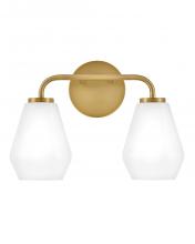 Lark Canada 85502LCB - Small Two Light Vanity