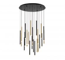 Lib & Co. CA 10145-023 - Amalfi, 25 Light Round LED Chandelier, Mixed