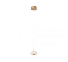 Lib & Co. CA 10193-030 - Adelfia, 1 Light LED Pendant, Painted Antique Brass