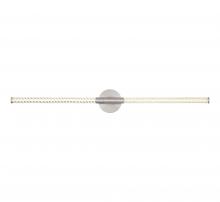 Lib & Co. CA 12080-012 - Volterra, Large 2 Light LED Wall Mount, Satin Nickel