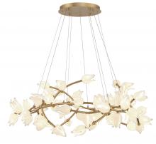 Lib & Co. CA 12089-03 - Belluno, 72 Light Grand Chandelier, Champagne Gold