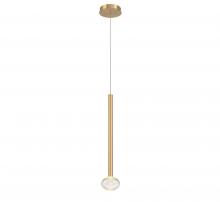 Lib & Co. CA 12109-07 - Soffio, 1 Light LED Pendant, Plated Brushed Gold