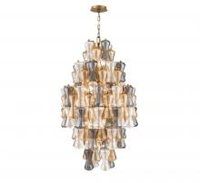 Lib & Co. CA 12201-022 - Veneto, 20 Light Chandelier, Aged Brass