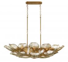 Lib & Co. CA 12204-037 - Corato, 26 Light Island Chandelier, Brushed Brass