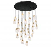 Lib & Co. CA 12291-02 - Castelo, 31 Light LED Grand Chandelier, Matte Black