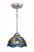 Meyda Green 165802 - 8"W Roseborder Mini Pendant