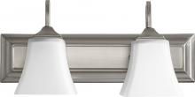 Quorum 5104-2-65 - 2LT Stn Opal Vanity - STN