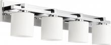 Quorum 5369-4-14 - 4LT Cylinder Vanity - CH