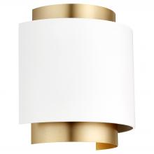 Quorum 5610-0880 - 1/2 Drum Sconce - SW/AGB