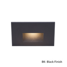 WAC US WL-LED100F-C-BK - LEDme® Horizontal Step and Wall Light