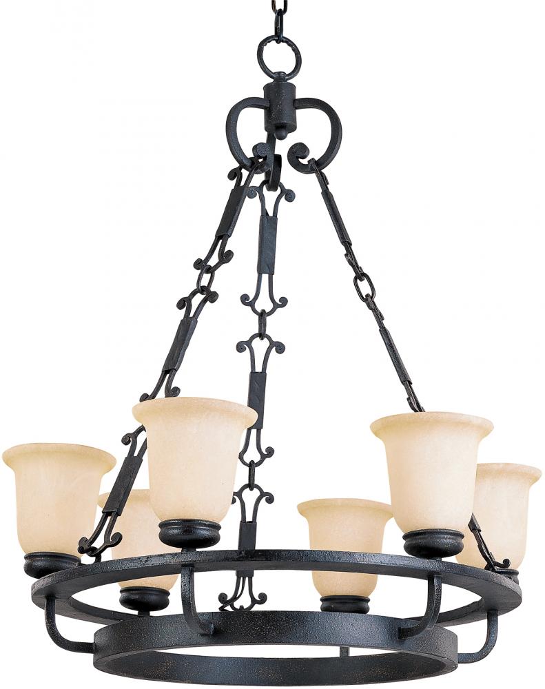 Black Up Chandelier