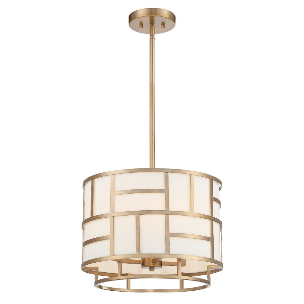 Libby Langdon Danielson 4 Light Vibrant Gold Chandelier