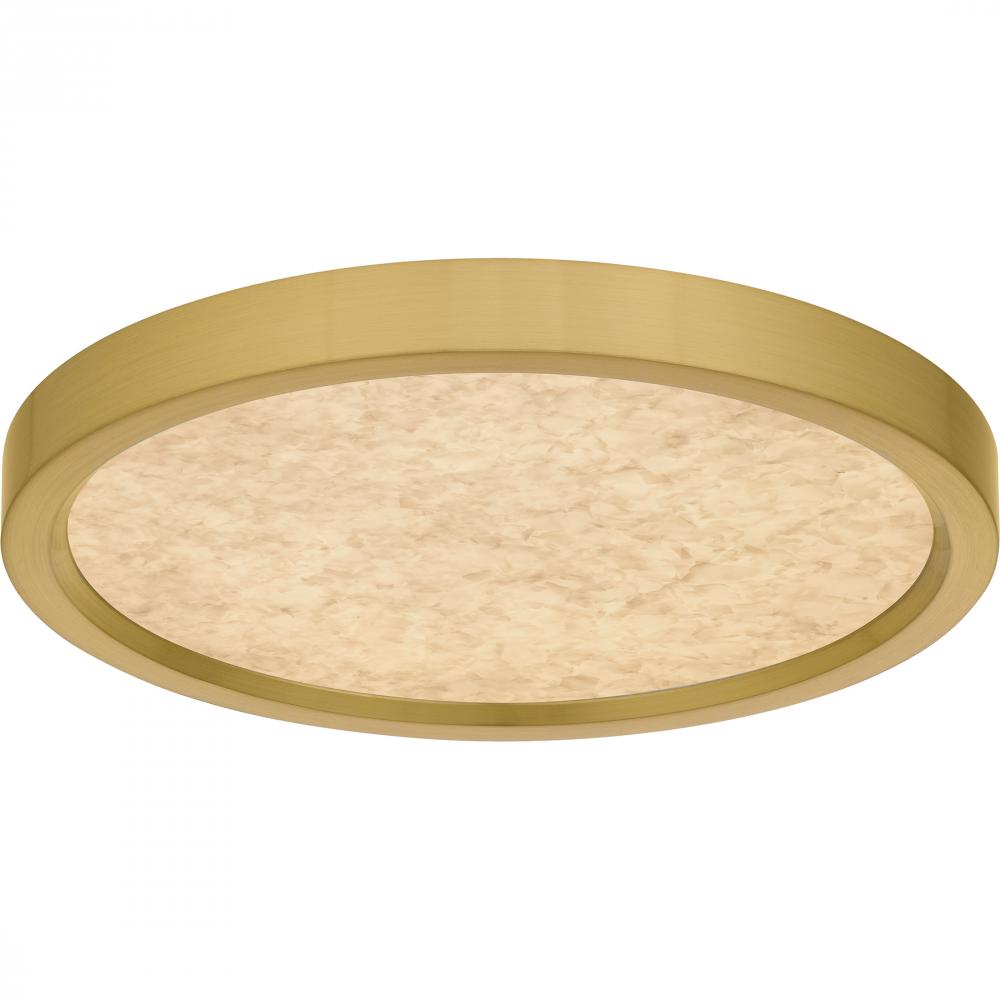 Outskirts Brushed Gold Flush Mount