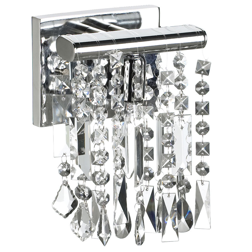 1LT Crystal Wall Sconce