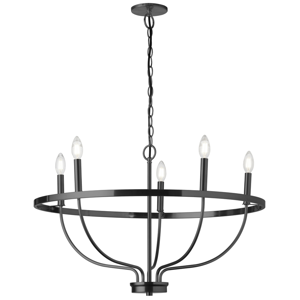 5LT Incandescent Chandelier, MB