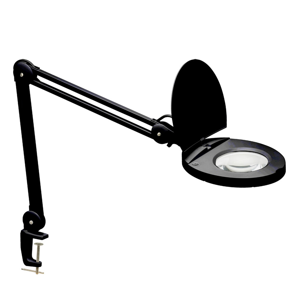 Magnifier w/A-Bracket Black