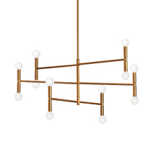 Dainolite AVA-3012C-VB - 12 Light Chandelier, Vintage Bronze Finish