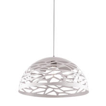 Dainolite COR-161P-WH - 1 Light Pendant, Matte White Finish