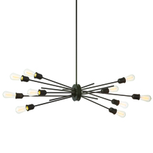 Dainolite NEB-3910HP-ES - 10 Light Horizontal Pendant, Espresso Finish