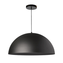 Dainolite OFE-161P-MB-MB - 1LT Incandescent 16" Pendant,  Matte Black