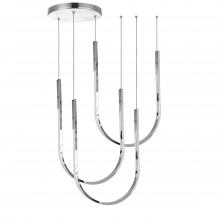 Dainolite PCR-2754LEDHP-PC - 62W Horizontal Pendant Polished Chrome with White Silicone Diffuser