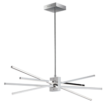 Dainolite SUM-35HP-PC - 46W Horiz Pendant PC w/ WH Acrylic Diffuser