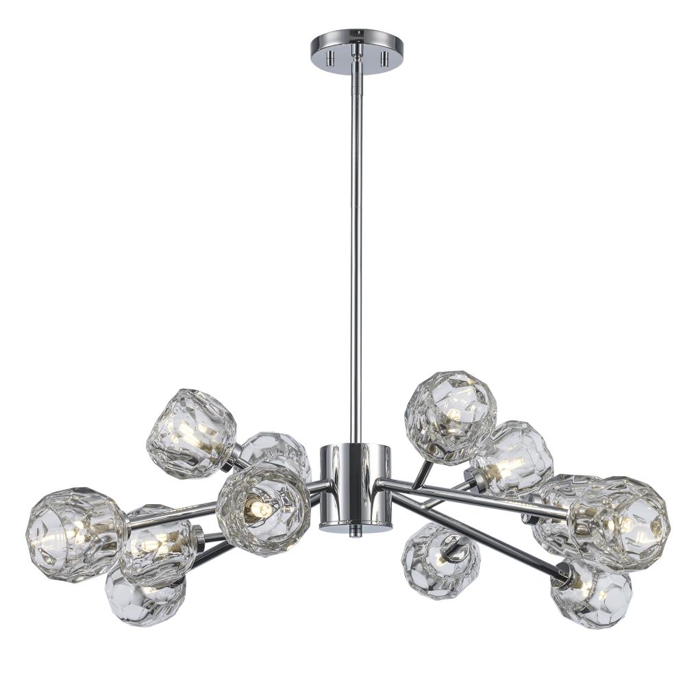 Sequoia Pendant Lights Polished Chrome